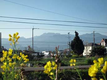 西条市丹原町から