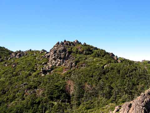 三ッ岳遠景