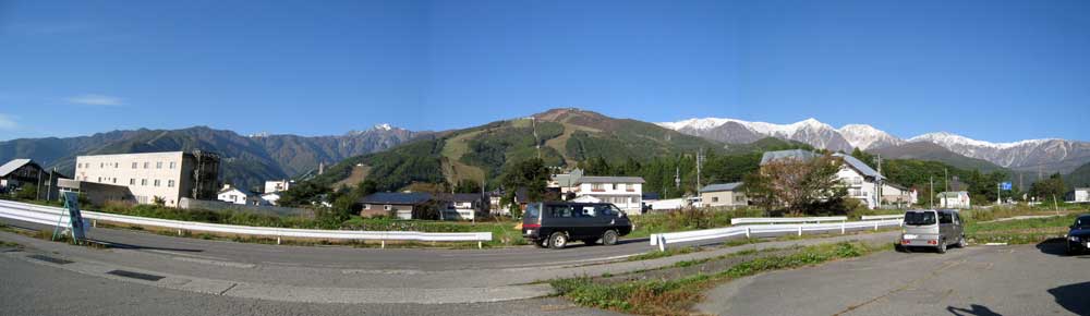 八方駐車場