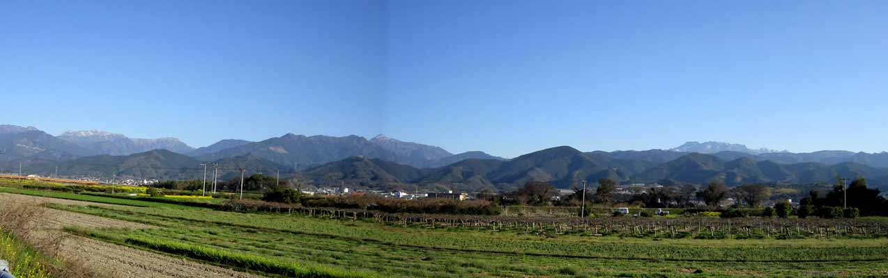 2011年4月4日の石鎚山系
