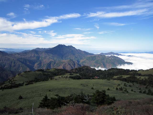 石鎚と氷見二千石原