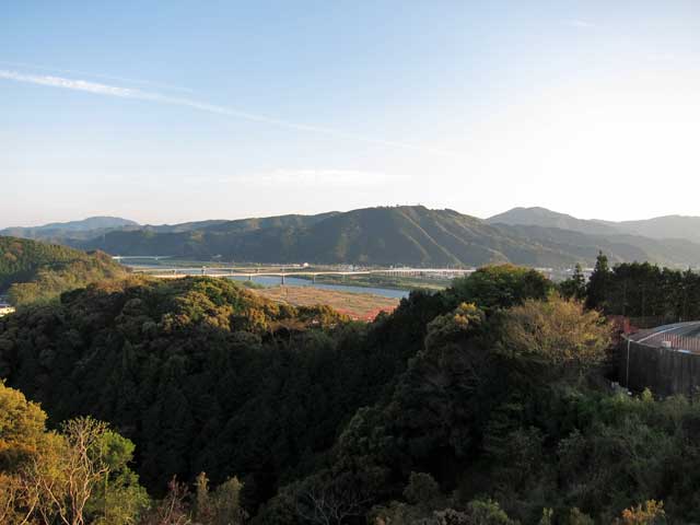 宿から四万十川