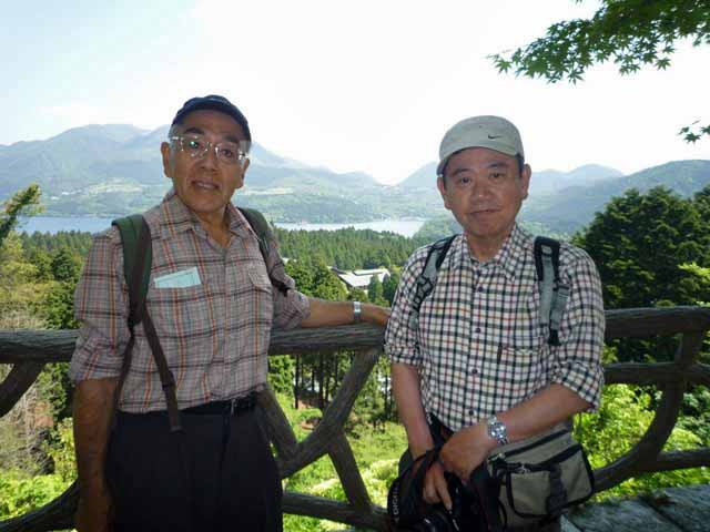 箱根峠からの芦ノ湖