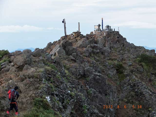 赤岳頂上